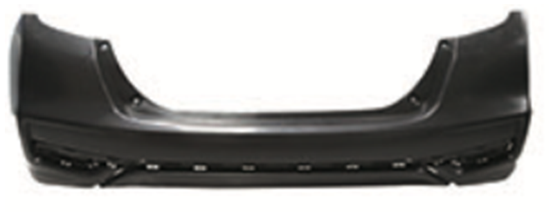 Honda Fit Non-Sport Rear Bumper 04715T5RA90ZZ, 187-10629,